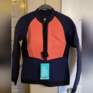 Women's Orange and Black Montego Jacket
